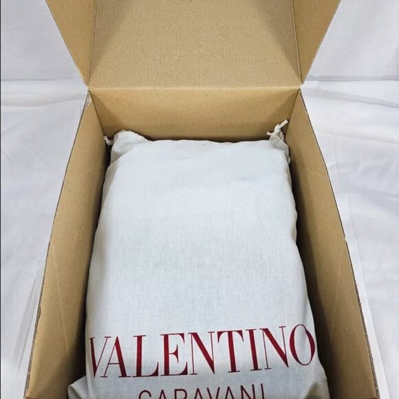 Valentino Garavani Small Rockstud Chess Leather Shoulder Bag MSRP $2,980 NWT - Picture 3 of 10